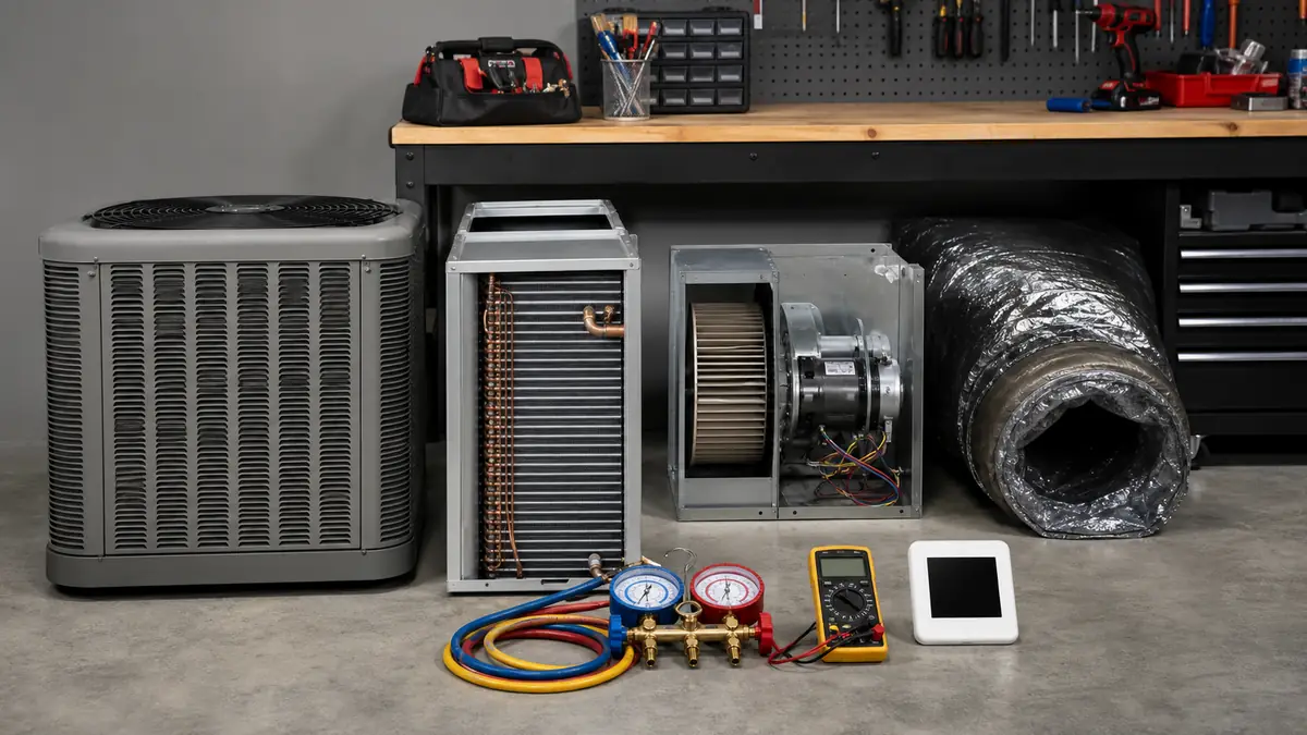 Illustration of Carrier HVAC services offered in Arcadia, CA